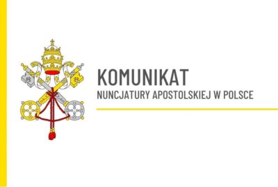 Komunikat Nuncjatury Apostolskiej w Polsce: Ojciec Święty przyjął rezygnację bp. Andrzeja Dziuby